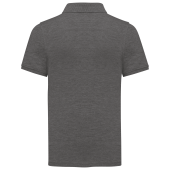 Bio180 piqué kinderpolo Grey Heather 4/6 jaar