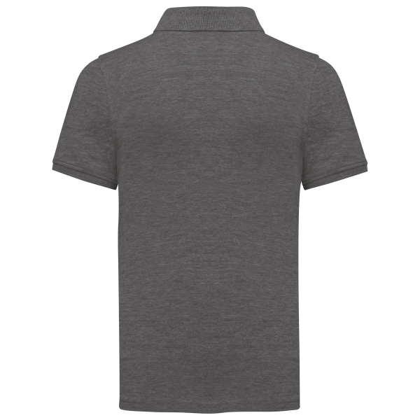Bio180 piqué kinderpolo Grey Heather 4/6 jaar Bio180 piqué kinderpolo Grey Heather 4/6 jaar