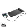 Solarpulse gerecycled plasticf draagbaar solar panel 5W, zwart