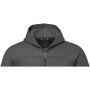Nubia gebreid performance heren jas met volledige rits - Storm grey - 2XL