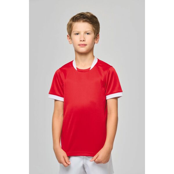 Kinder rugbyshirt met korte mouwen Black 4/6 jaar Kinder rugbyshirt met korte mouwen Black 4/6 jaar