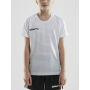Pro Control Stripe Jersey Jr Whi/Sil 122