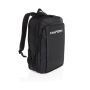 Flexpack Aware™ Expandable Slim RPET 15,6" Laptop-Rucksack, schwarz
