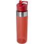 Dylan 650 ml Tritan fles met tuitdeksel - Rood Dylan 650 ml Tritan fles met tuitdeksel - Rood