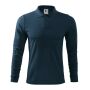 Polo Shirt men's Single J. LS navy XXL