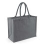 Classic Jute Shopper - Graphite Grey/Graphite Grey - One Size
