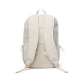 KENTO URBAN RCS  recycled nylon 15,6 inch rugzak met voorvak, beige