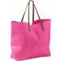 Gelamineerde non-woven (180 gr/m²) strandtas Sana rood