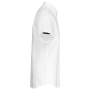 Heren stretch overhemd korte mouwen White XXL Heren stretch overhemd korte mouwen White XXL