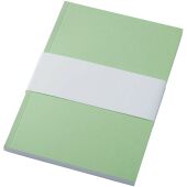 Novella Austen A5 gerecycled notitieboek met zachte cover, 100 vellen - Groen
