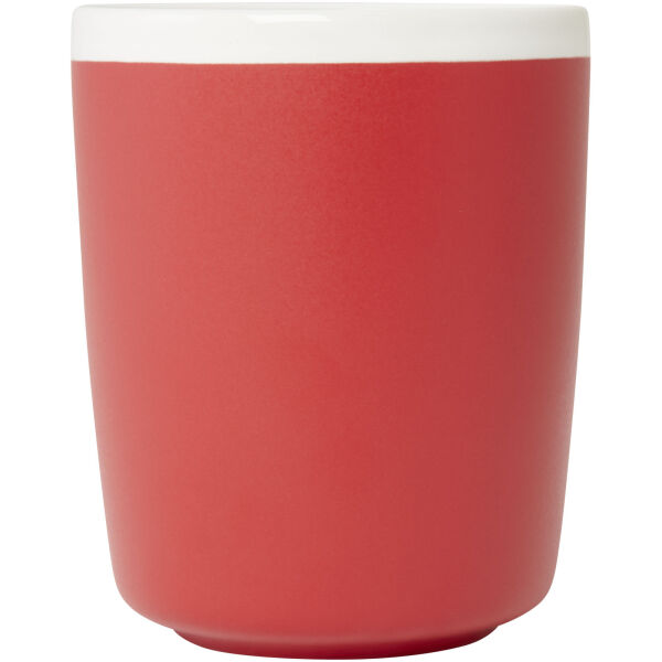 Lilio 310 ml ceramic mug - Red