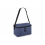 600D gerecycled PET koeltas voor 6 blikjes 25 x 14.5 x 15.5 cm 5 L - Donkerblauw 600D gerecycled PET koeltas voor 6 blikjes 25 x 14.5 x 15.5 cm 5 L - Donkerblauw