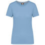 Dames-T-shirt met antibacteriële behandeling Sky Blue XS