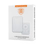 Magnetische 15W draadloze powerbank REEVES-WATTRON PLUS V - wit
