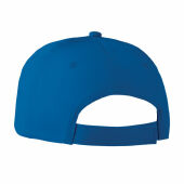 BASIE APOLLO - 6 panelen baseballpet 160g/m² - Royal Blauw BASIE APOLLO - 6 panelen baseballpet 160g/m² - Royal Blauw