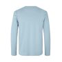Interlock T-shirt | lange mouw - Lichtblauw, 3XL