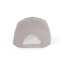 First - 5 panels cap Light Grey One Size