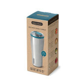 Black+Blum geïsoleerde reisbeker 600 ml, turquoise