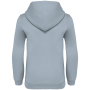 Ecologische kindersweater met capuchon Aquamarine 12/14 jaar