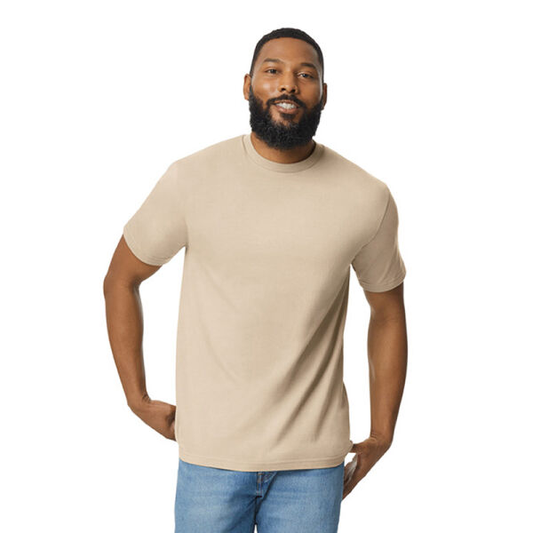 Gildan T-shirt SoftStyle Midweight Enzyme No Label unisex 38 Sand-4XL Gildan T-shirt SoftStyle Midweight Enzyme No Label unisex 38 Sand-4XL
