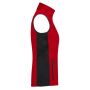 Ladies' Workwear Fleece Vest - STRONG - red/black 4XL Ladies' Workwear Fleece Vest - STRONG - red/black 4XL