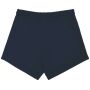 Ecologisch damesshort French Terry  washed navy blue XXL
