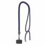 Crossbody, trendy duotone lanyard telefoonhouder van polyester