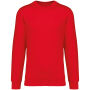 Ecologische uniseks sweater met ronde hals Poppy Red 3XL