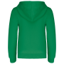 Kinder Sweater met gecontrasteerde capuchon Light Kelly Green / White 8/10 jaar Kinder Sweater met gecontrasteerde capuchon Light Kelly Green / White 8/10 jaar