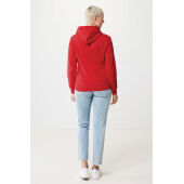 Iqoniq Jasper gerecycled katoen hoodie, rood (XXS)