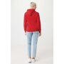 Iqoniq Jasper gerecycled katoen hoodie, rood (XXS)