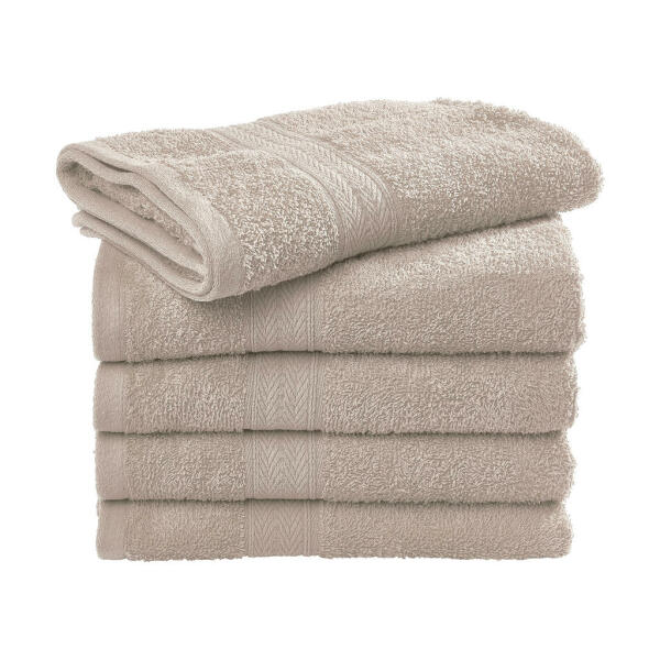 Rhine Bath Towel 70x140 cm - Pastel Macchiato - One Size