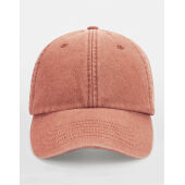 Low Profile Vintage Cap - Vintage Orange - One Size