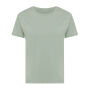 IQONIQ Yala dames lichtgewicht gerecycled katoen t-shirt, iceberg green (XXL)
