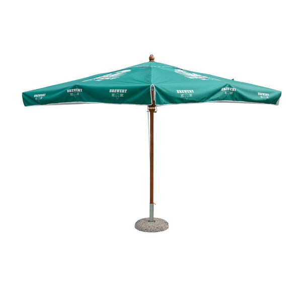 Horeca Parasol Antiek 3 x 3 m met Print Horeca Parasol Antiek 3 x 3 m met Print