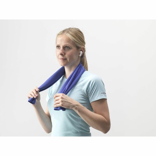CoolDown GRS RPET Sporthandtuch - blau CoolDown GRS RPET Sporthandtuch - blau