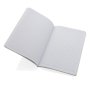 Salton A5 GRS gecertificeerd recycled papieren notitieboek, blauw