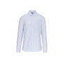 Heren Oxford overhemd lange mouwen Striped White / Oxford Blue S