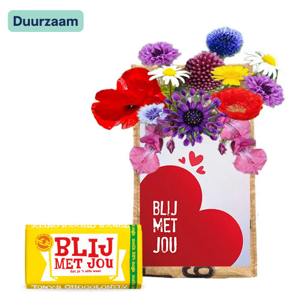 Tony + hangtuintje blij met jou