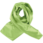 Satijnen sjaal Lime One Size
