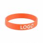 Gepersonaliseerde siliconen polsbandjes (12 mm breed)