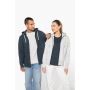 Vintage herensweater met rits en capuchon Ash Heather S