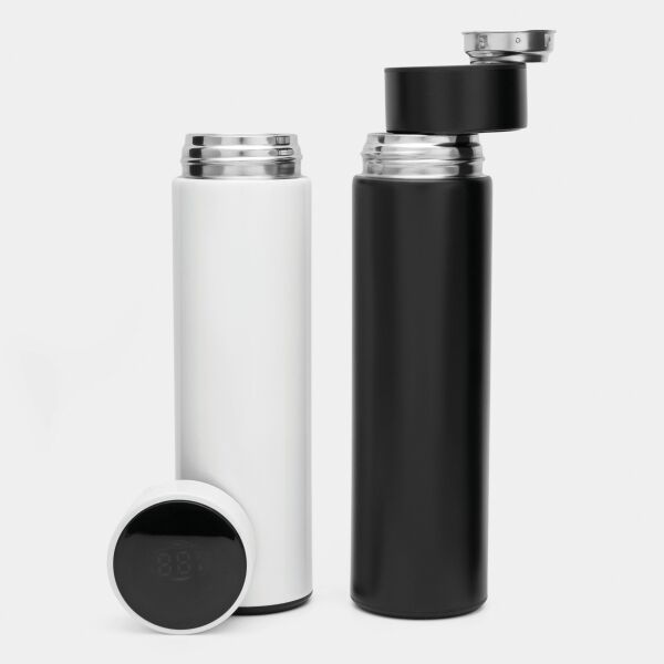 EXQUISITE - Vacuüm-isoleer-drinkfles zwart EXQUISITE - Vacuüm-isoleer-drinkfles zwart