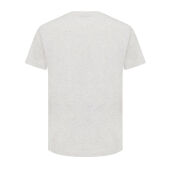 Iqoniq Yala dames lichtgewicht gerecycled katoen t-shirt, ongeverfd lichtgrijs (XL)