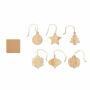 CHRISET - Houten kerstversiering set - Hout