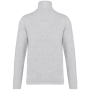 Microfleece met rits heren Ash Heather L