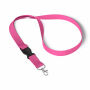 Afneembare polyester lanyard in Pantone-kleur met zeefdruk en metalen karabijnhaak Afneembare polyester lanyard in Pantone-kleur met zeefdruk en metalen karabijnhaak