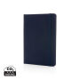 GRS-gecertificeerd RPET A5-notitieboek, donkerblauw, donkerblauw