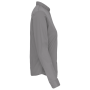 Damesblouse met "Mao" kraag lange mouwen Silver S