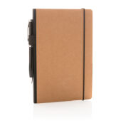A5 deluxe kraft hardcover notitieboek, bruin